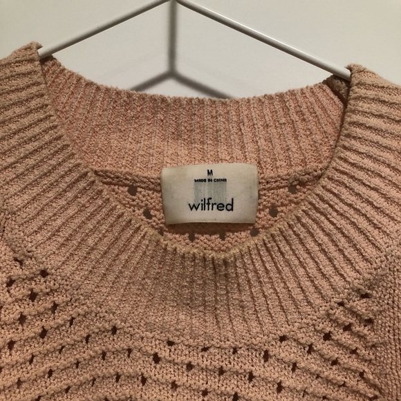 Wilfred pink halter style sweater. - Picture 4 of 4